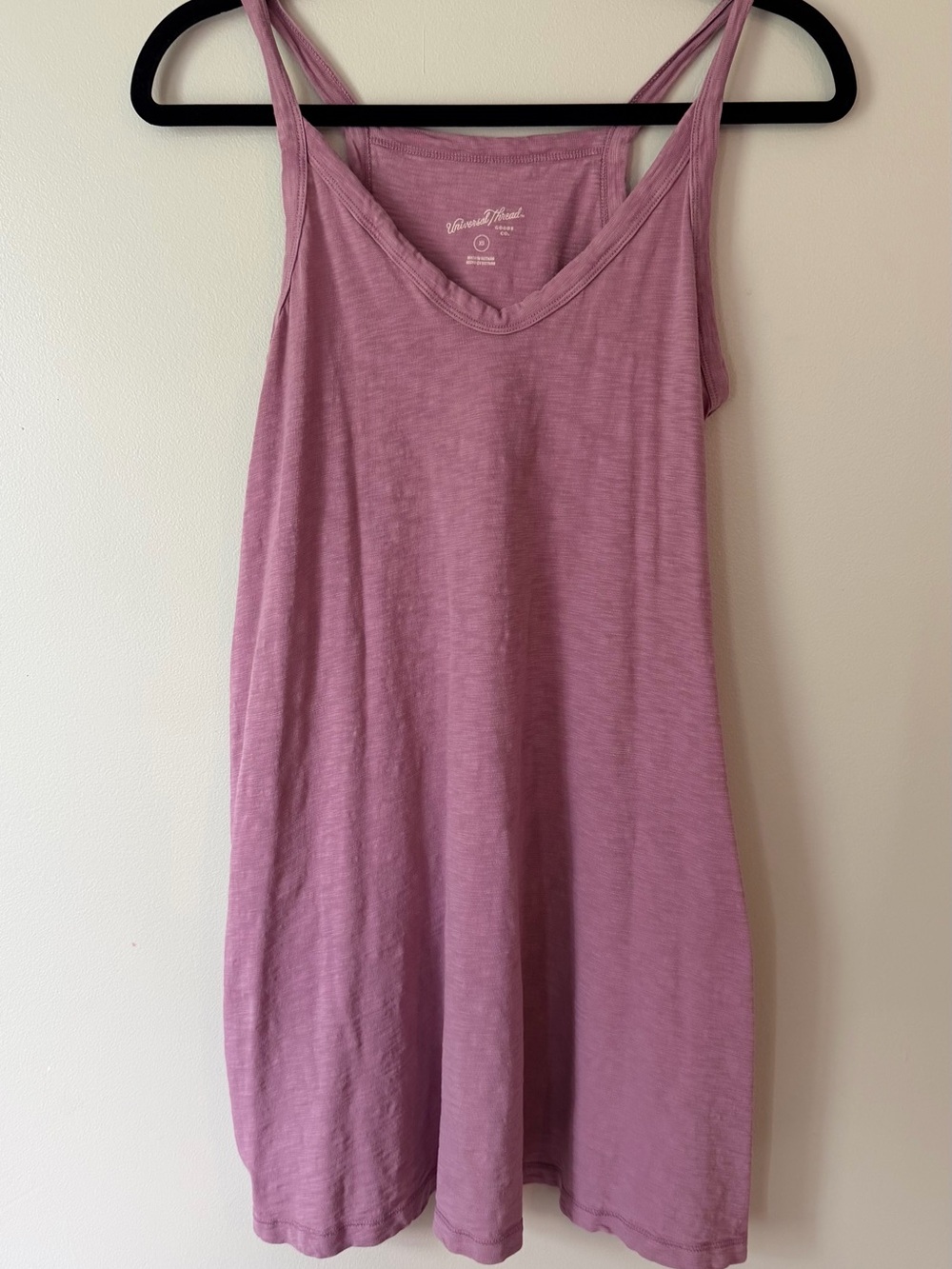Universal Thread Mauve/Pink V-Neck Dress